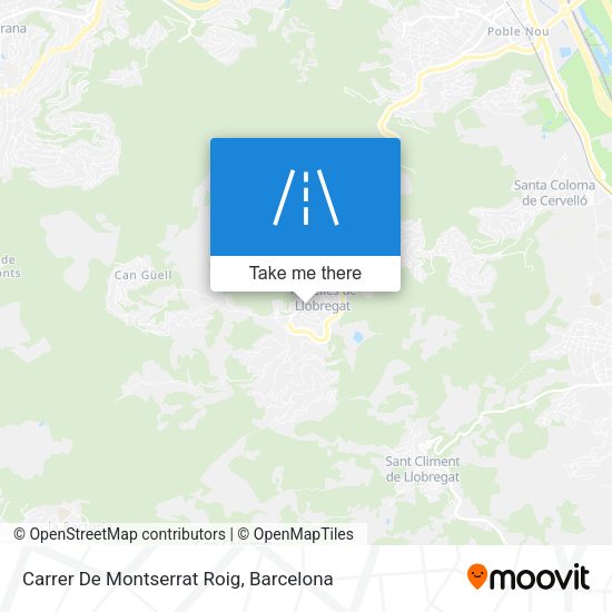 Carrer De Montserrat Roig map