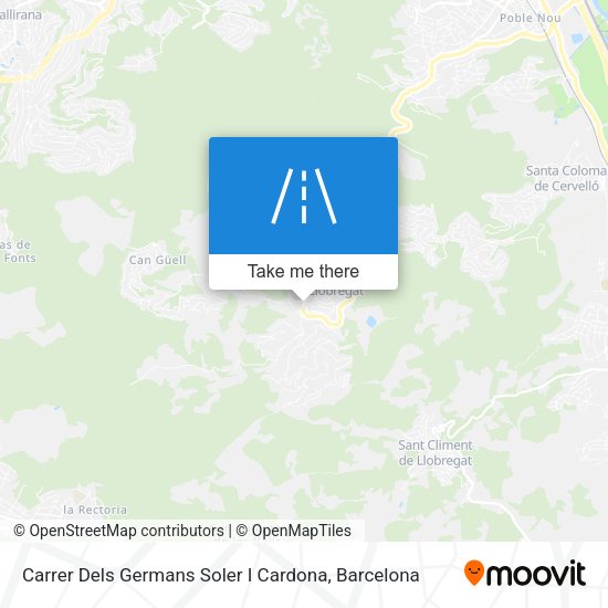 Carrer Dels Germans Soler I Cardona map