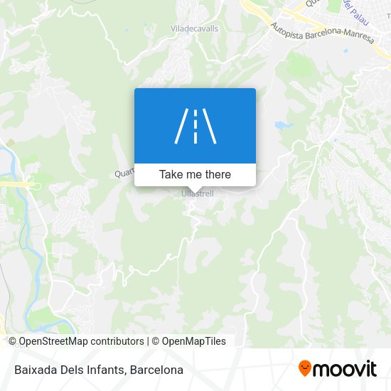 Baixada Dels Infants map