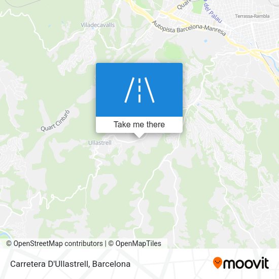 Carretera D'Ullastrell map