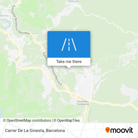 Carrer De La Ginesta map
