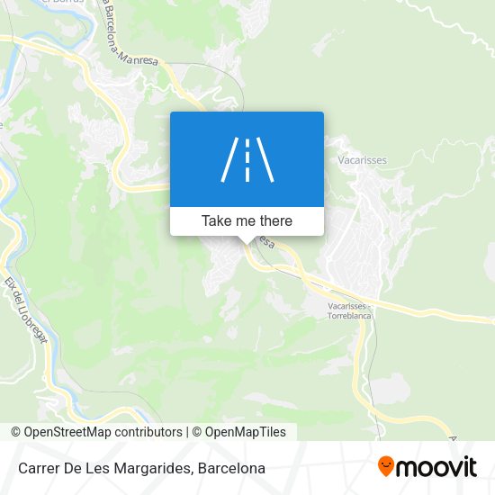 Carrer De Les Margarides map