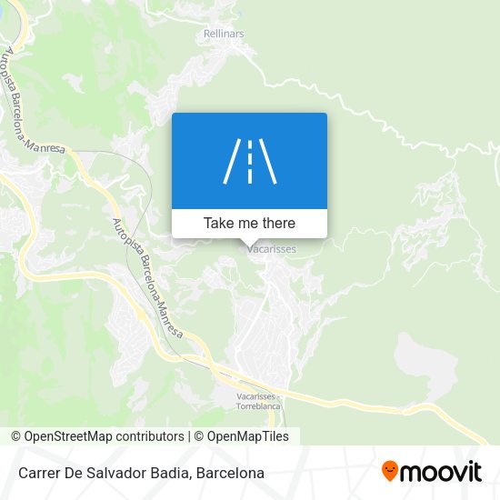 Carrer De Salvador Badia map