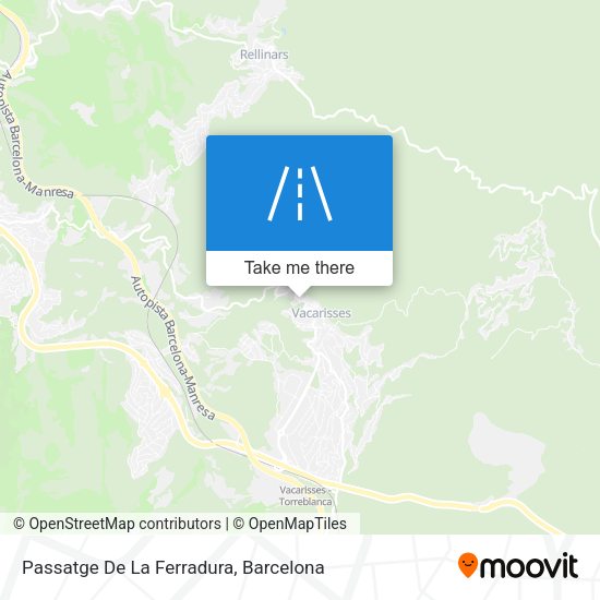 Passatge De La Ferradura map