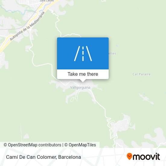 Camí De Can Colomer map