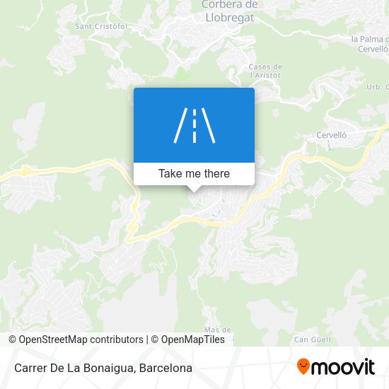 Carrer De La Bonaigua map