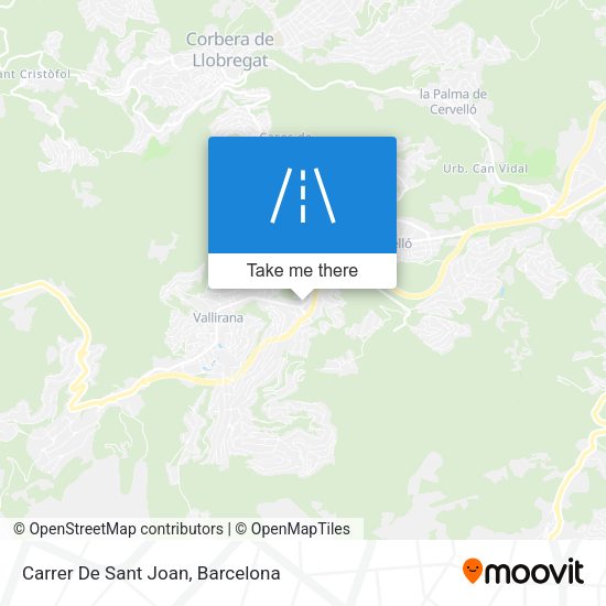 Carrer De Sant Joan map