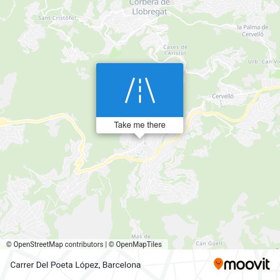 Carrer Del Poeta López map