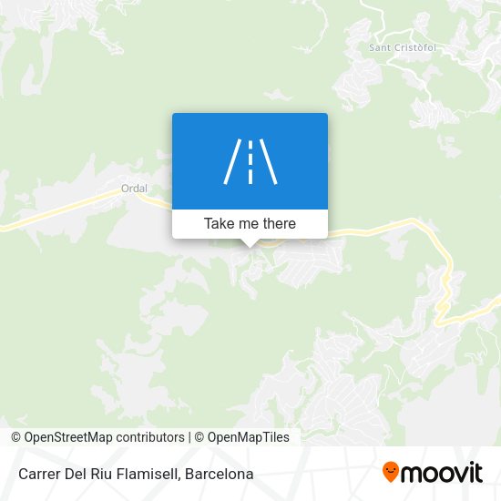 Carrer Del Riu Flamisell map