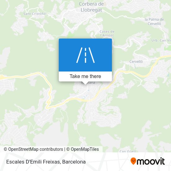 Escales D'Emili Freixas map