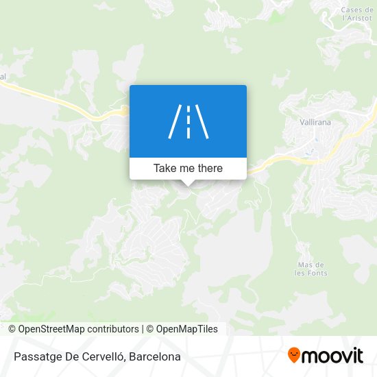 Passatge De Cervelló map