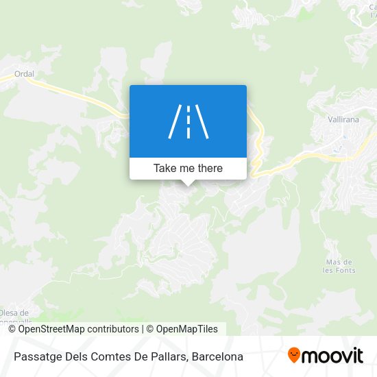 Passatge Dels Comtes De Pallars map