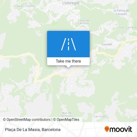 Plaça De La Masia map