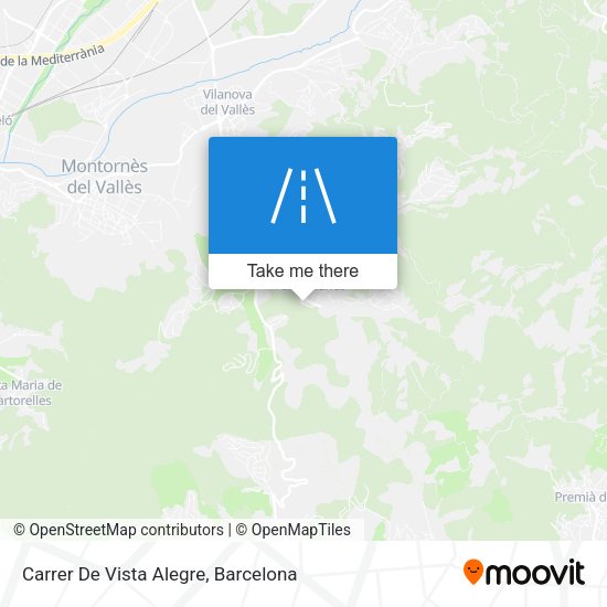 Carrer De Vista Alegre map