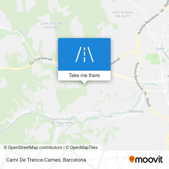 Camí De Trenca-Cames map