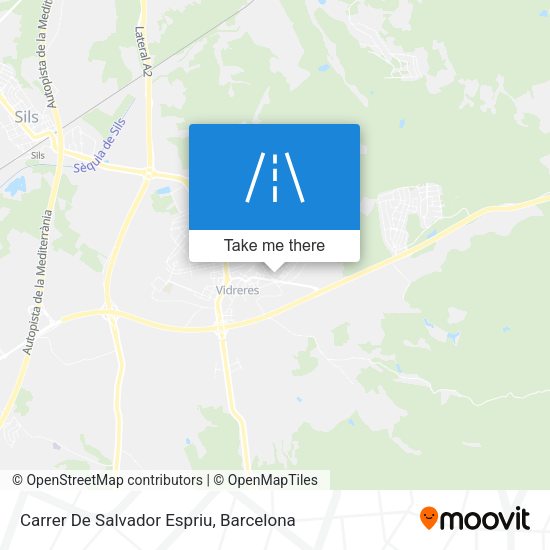 Carrer De Salvador Espriu map