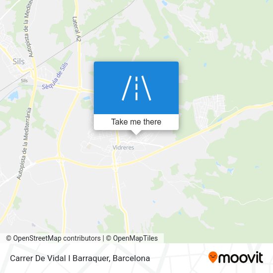 Carrer De Vidal I Barraquer map