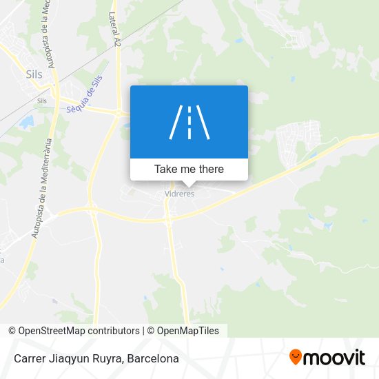 Carrer Jiaqyun Ruyra map