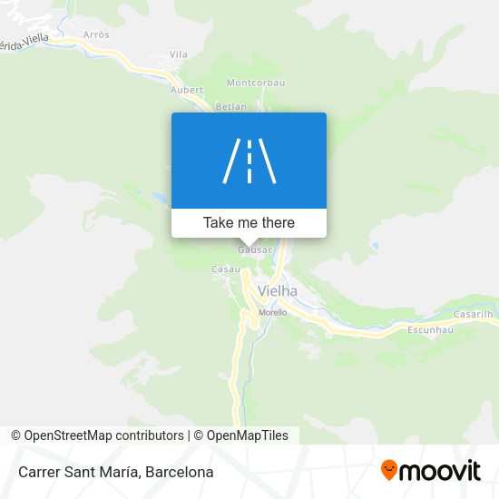 Carrer Sant María map