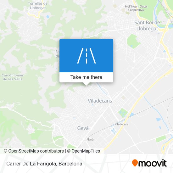 Carrer De La Farigola map