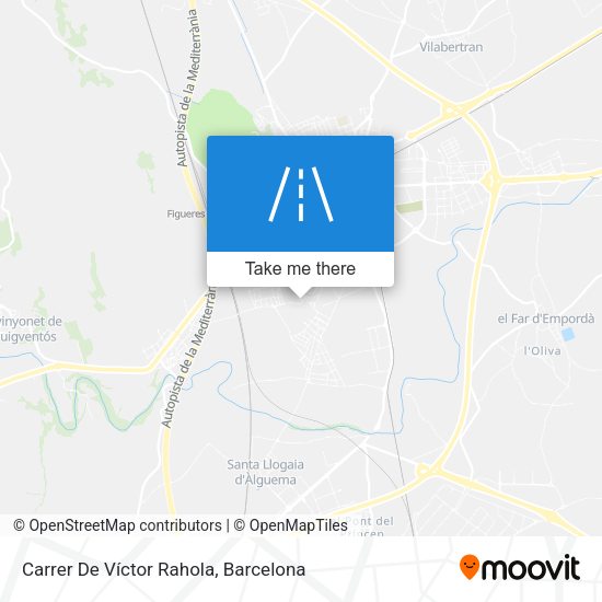 Carrer De Víctor Rahola map