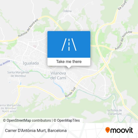 Carrer D'Antònia Murt map