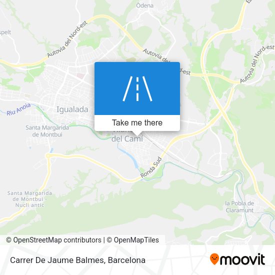 Carrer De Jaume Balmes map