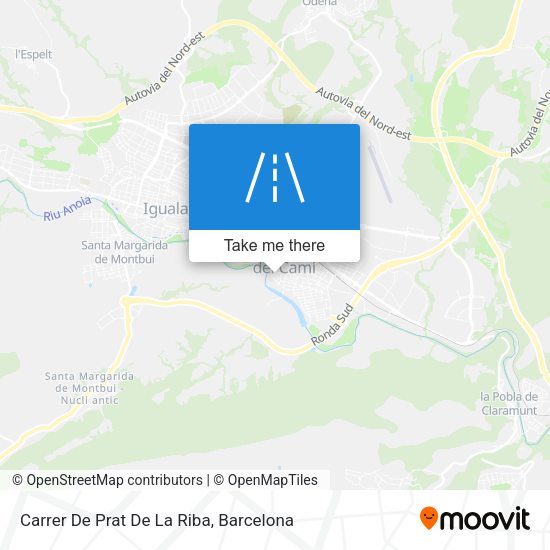 Carrer De Prat De La Riba map