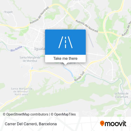 Carrer Del Carreró map