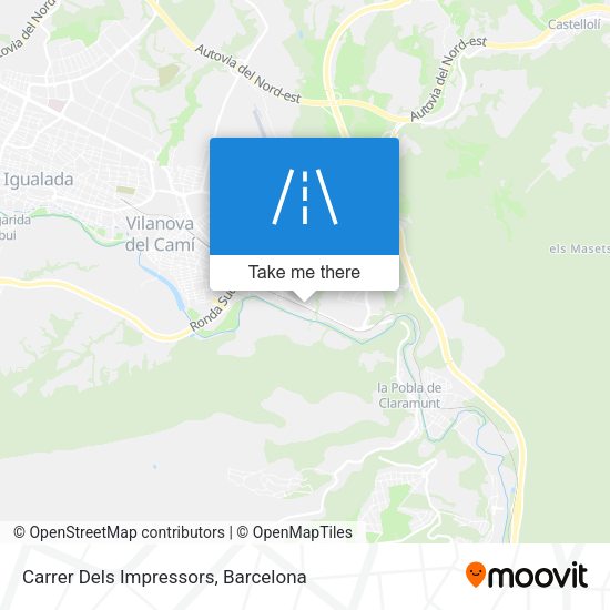 Carrer Dels Impressors map