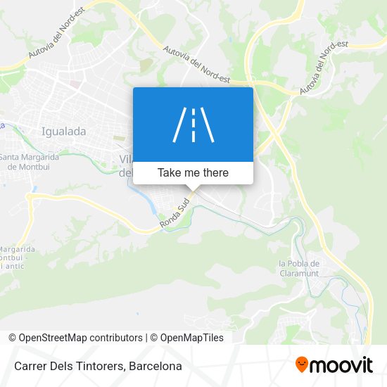 Carrer Dels Tintorers map