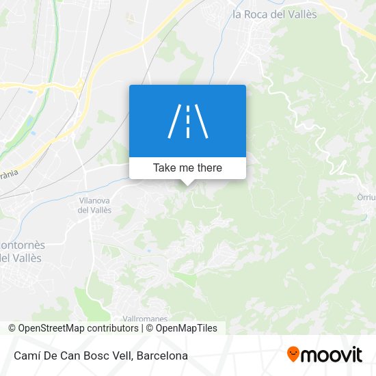 Camí De Can Bosc Vell map