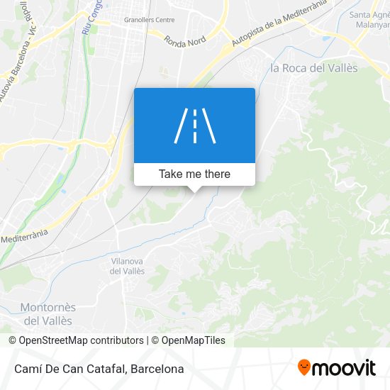 Camí De Can Catafal map