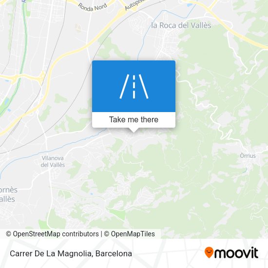 Carrer De La Magnolia map