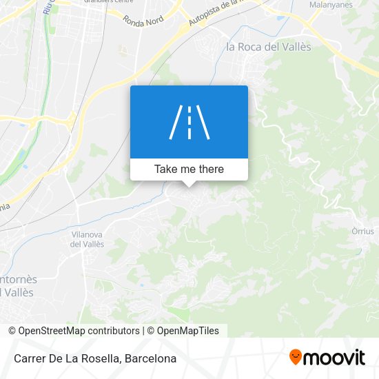 Carrer De La Rosella map