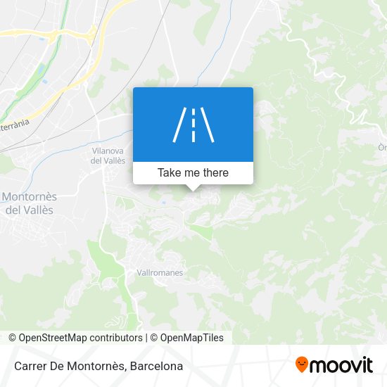 Carrer De Montornès map