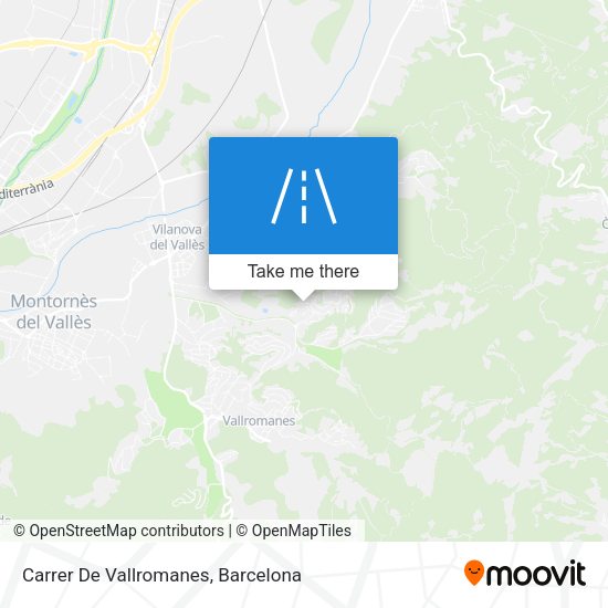 Carrer De Vallromanes map