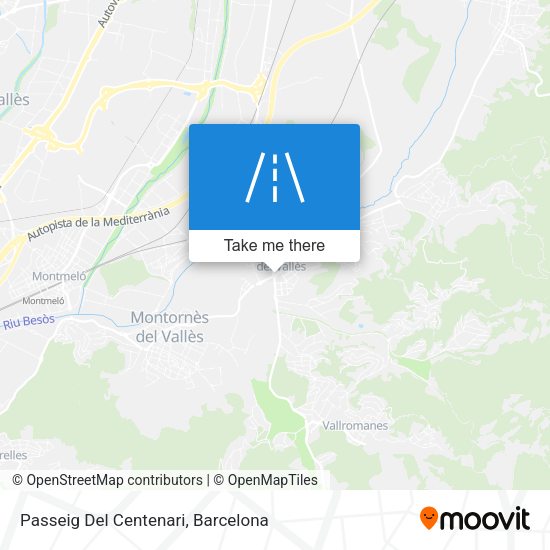 Passeig Del Centenari map