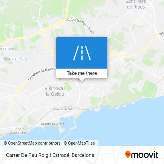Carrer De Pau Roig I Estradé map