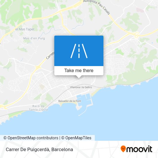 Carrer De Puigcerdà map