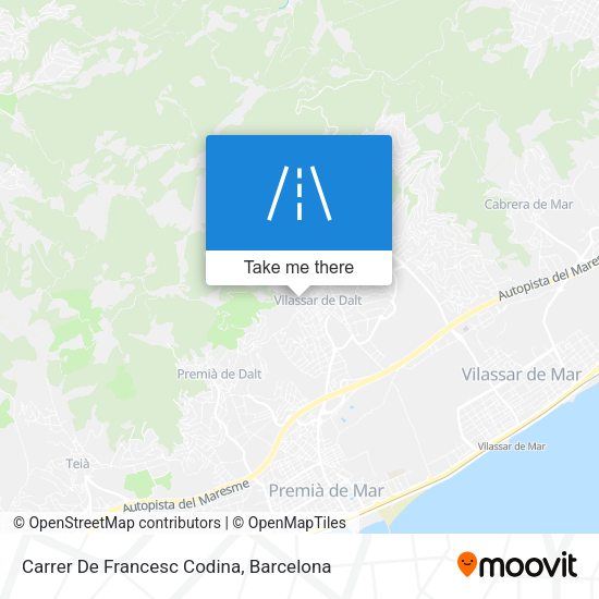 Carrer De Francesc Codina map