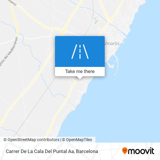 Carrer De La Cala Del Puntal Aa map