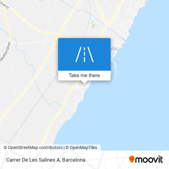 Carrer De Les Salines A map