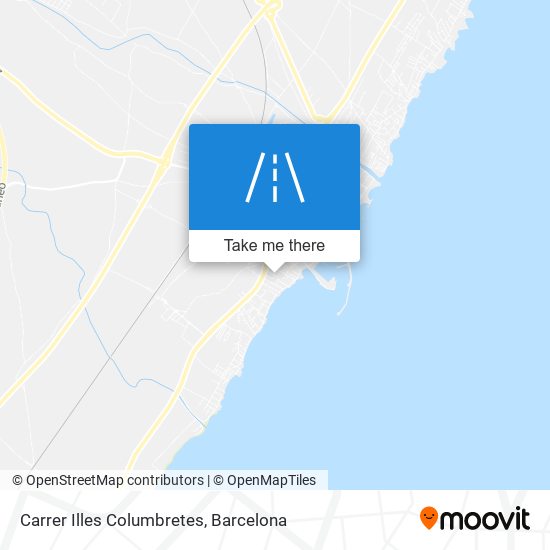 Carrer Illes Columbretes map