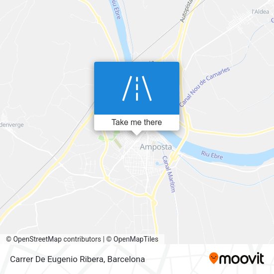 Carrer De Eugenio Ribera map