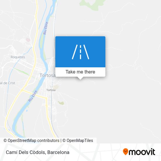 Camí Dels Còdols map