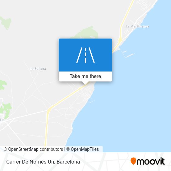 Carrer De Només Un map