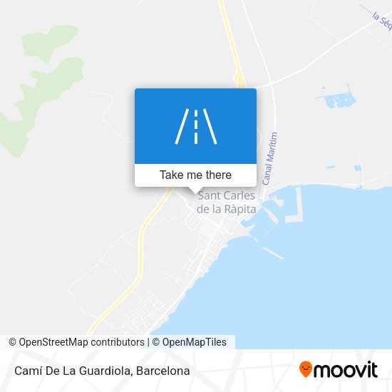 Camí De La Guardiola map