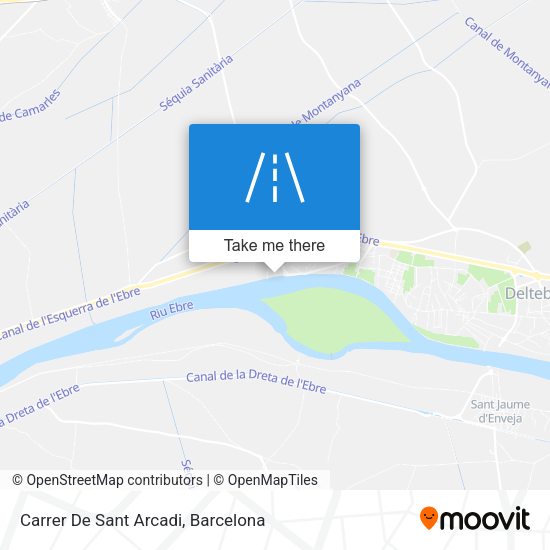Carrer De Sant Arcadi map