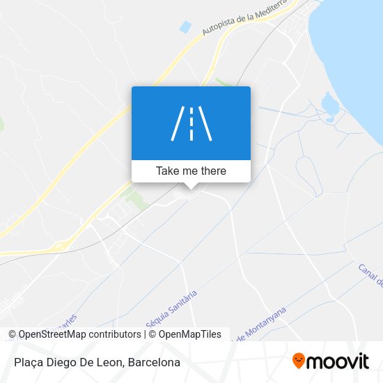 Plaça Diego De Leon map